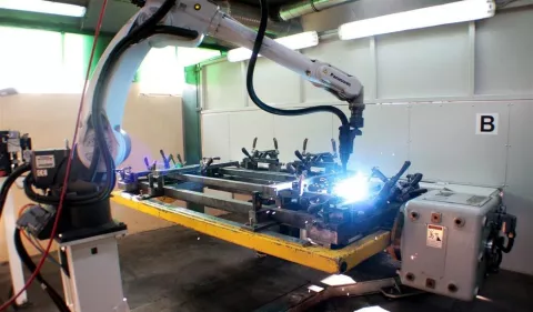 Roboterschweißen bei Bapro-Met - Präzision und Effizienz auf höchstem Niveau