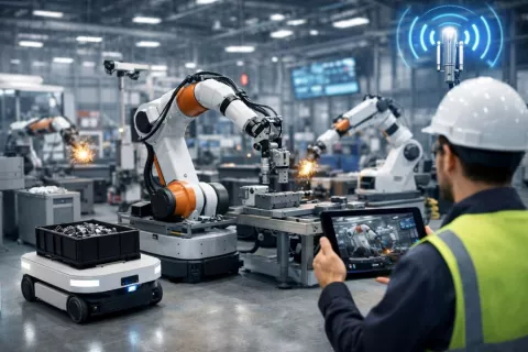 5G in der industriellen Robotik - eine Revolution in den Fabriken der Zukunft